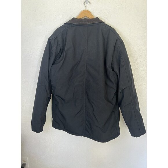 Carhartt Men’s Extremes C55 Black Artic Weight Lining Heavy Coat Jacket XL S - Picture 11 of 16